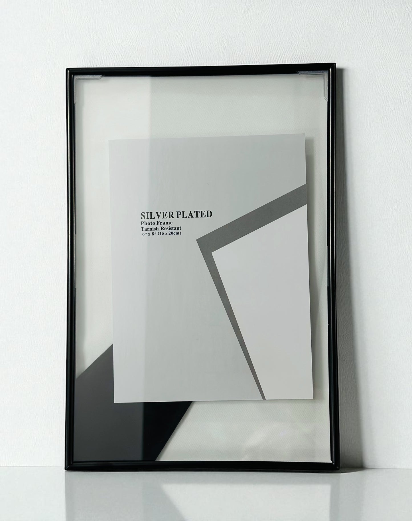 Noira – Ramă Foto Argintată cu Dublu Geam