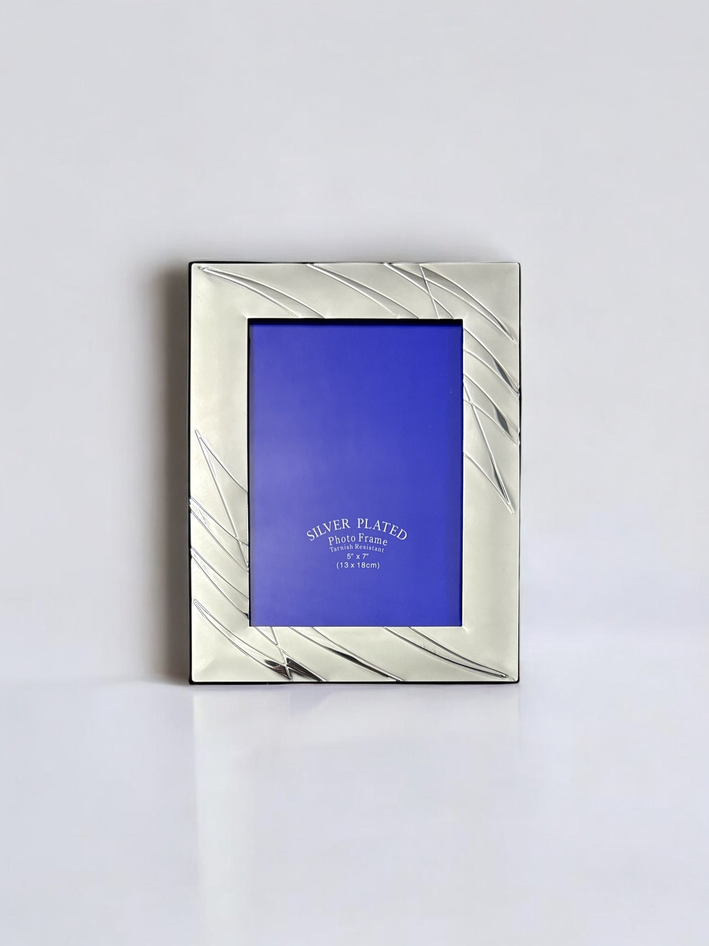 Ramă foto argintată 13x18 cm