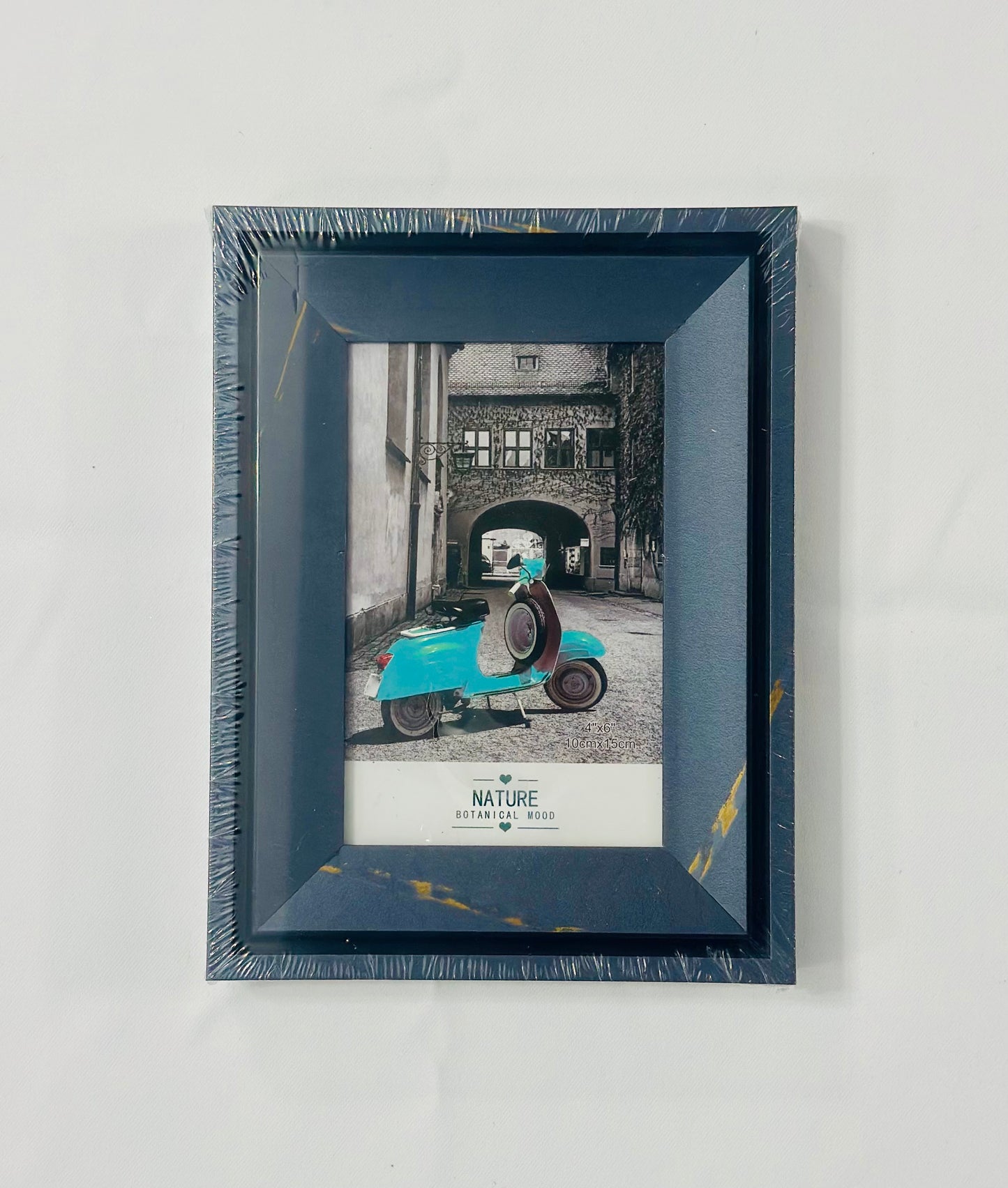 Antracit - Ramă Foto Gri Antracit cu accent aurii