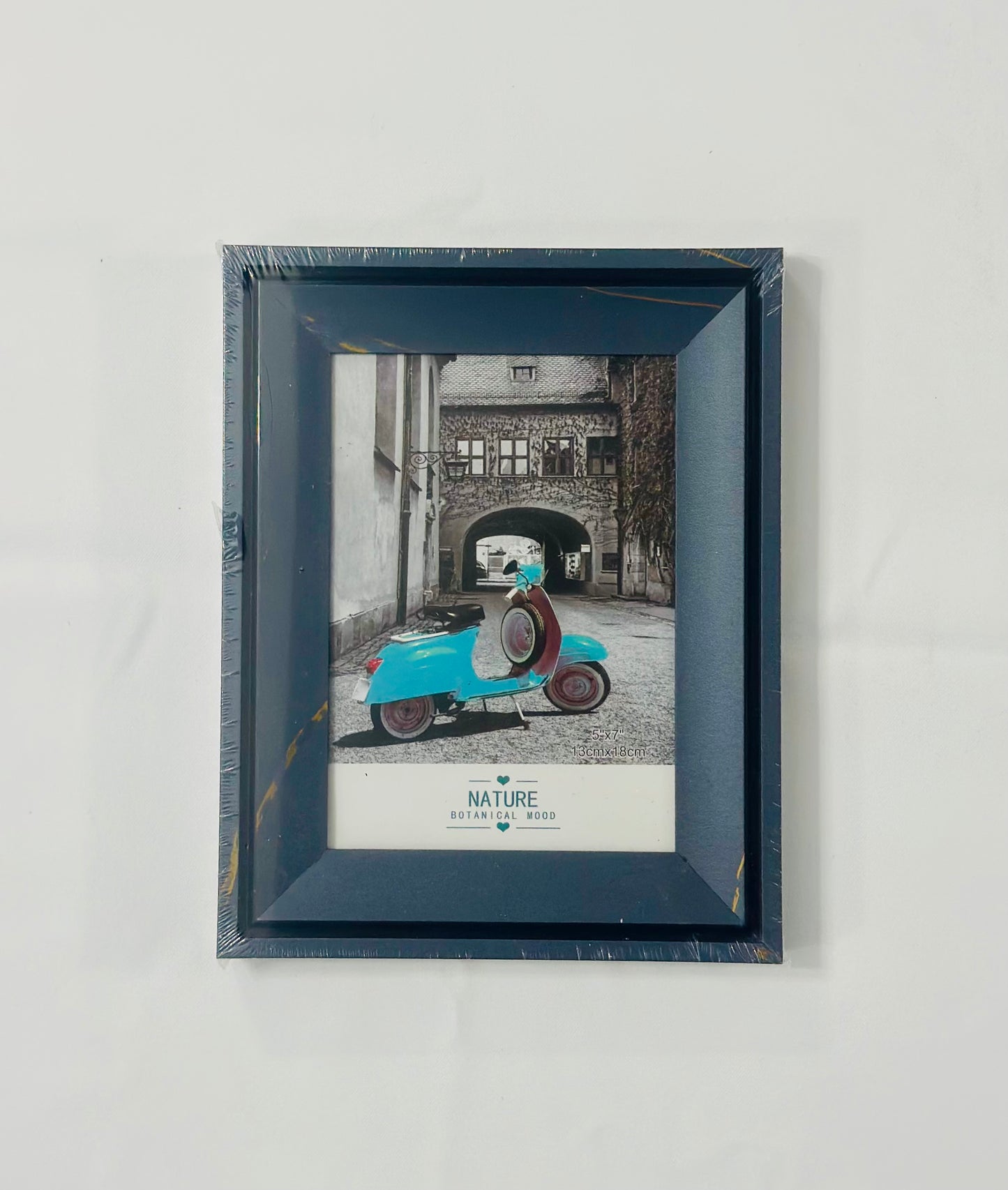 Antracit - Ramă Foto Gri Antracit cu accent aurii