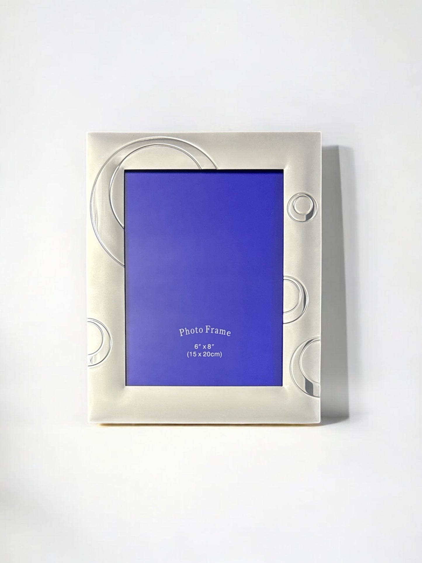 Ramă foto argintată 15x20 cm