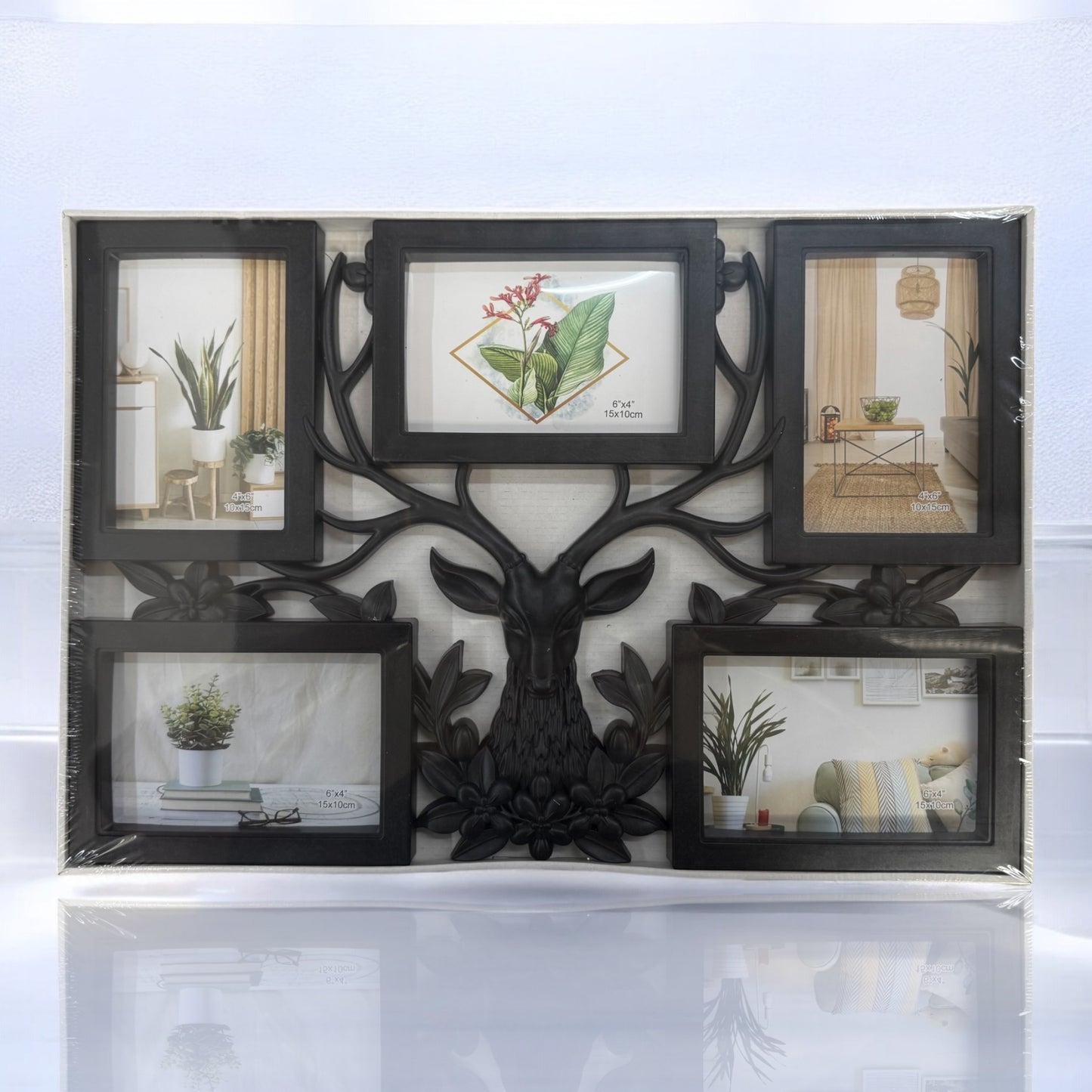 Colaj Arbore Cerb – 5 Rame Foto 10x15 cm