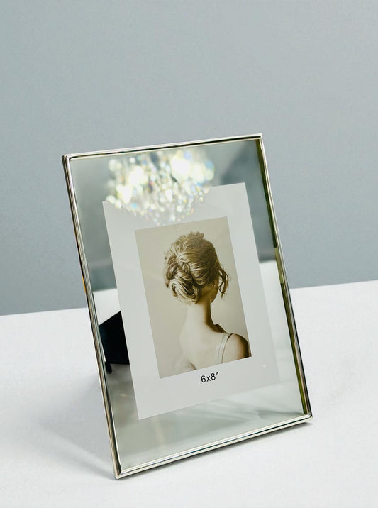 Luna – Ramă Foto cu Argintată Dublu Geam