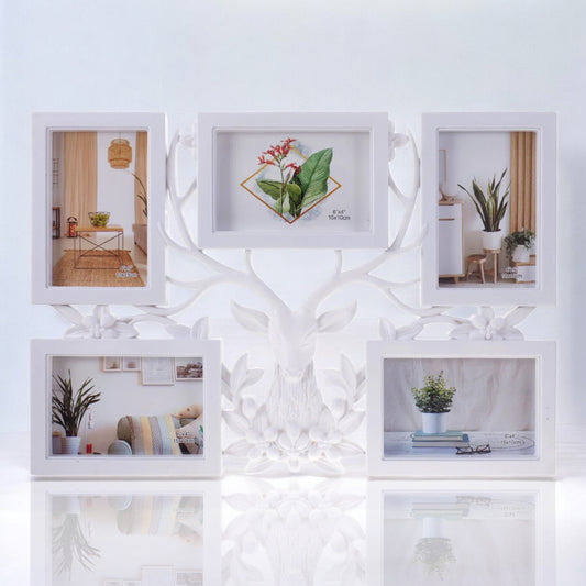 Colaj Arbore Cerb – 5 Rame Foto 10x15 cm