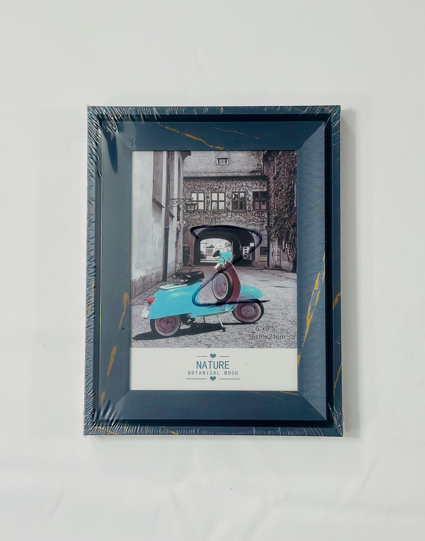 Antracit - Ramă Foto Gri Antracit cu accent aurii