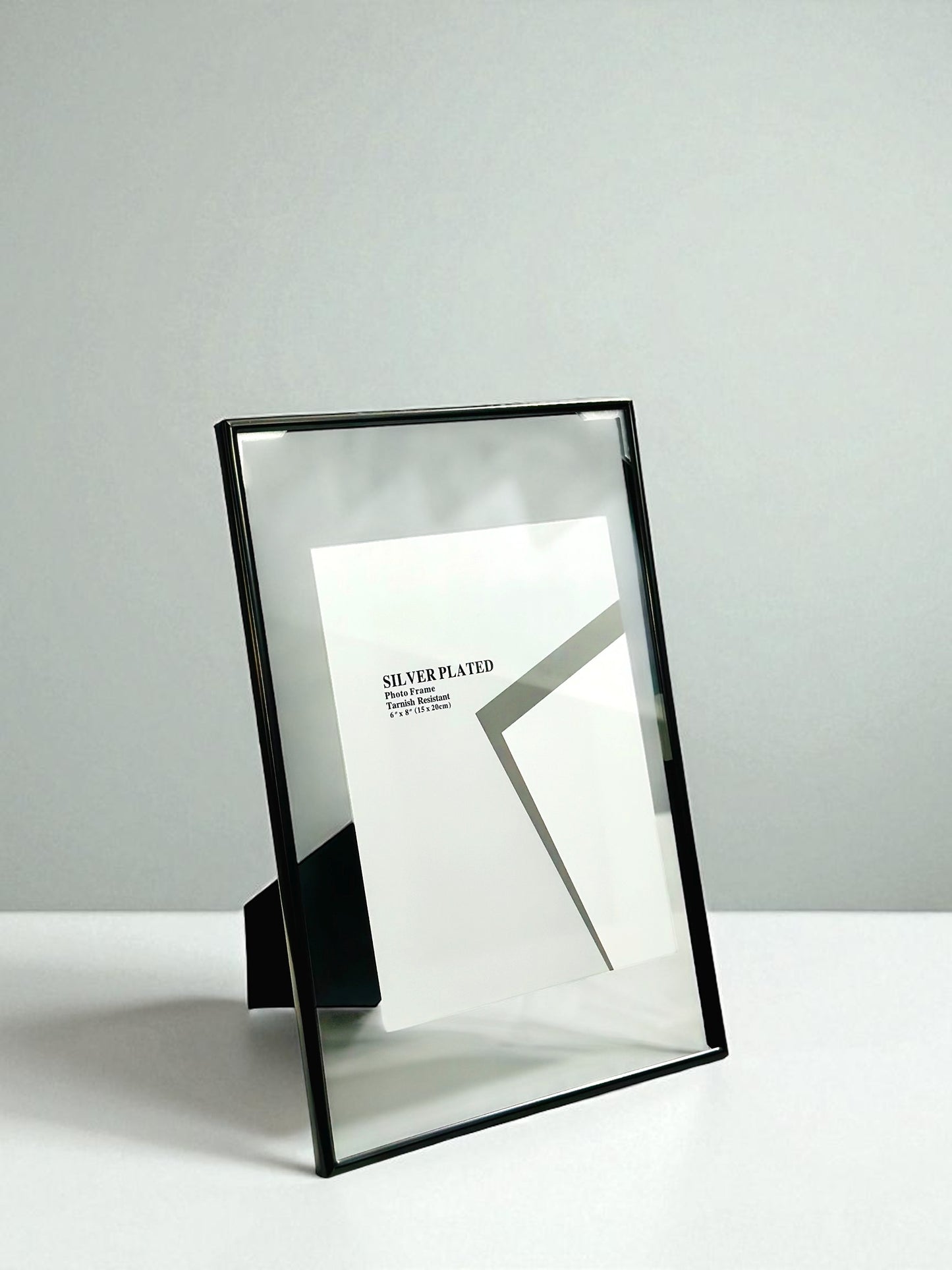 Noira – Ramă Foto Argintată cu Dublu Geam