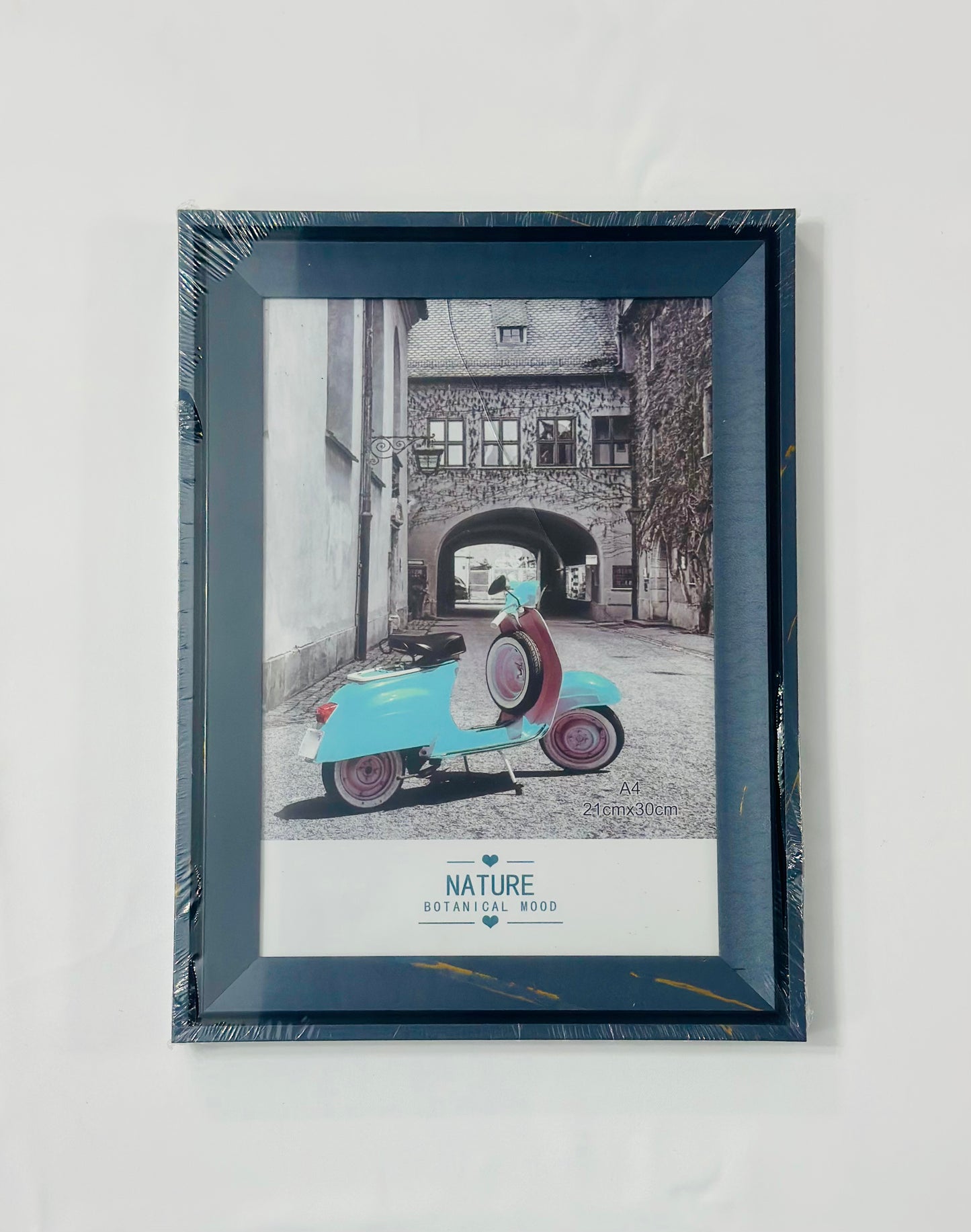 Antracit - Ramă Foto Gri Antracit cu accent aurii