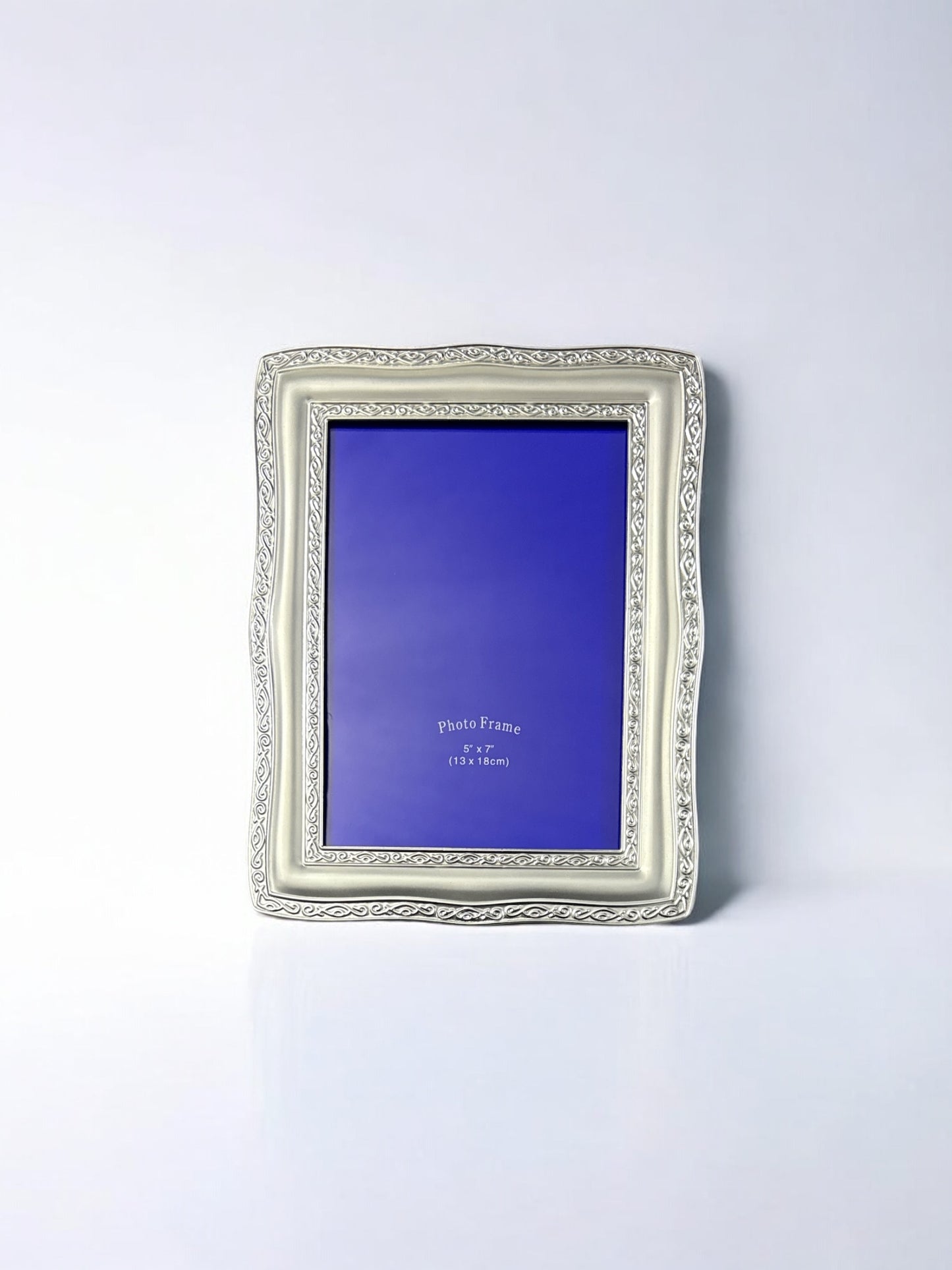 Ramă foto argintată 13x18 cm