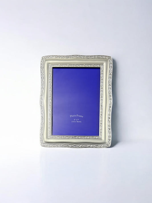 Ramă foto argintată 13x18 cm
