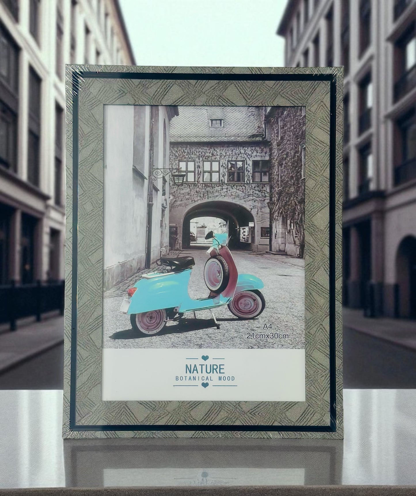 Beton Urban - Ramă Foto Gri mat industrial