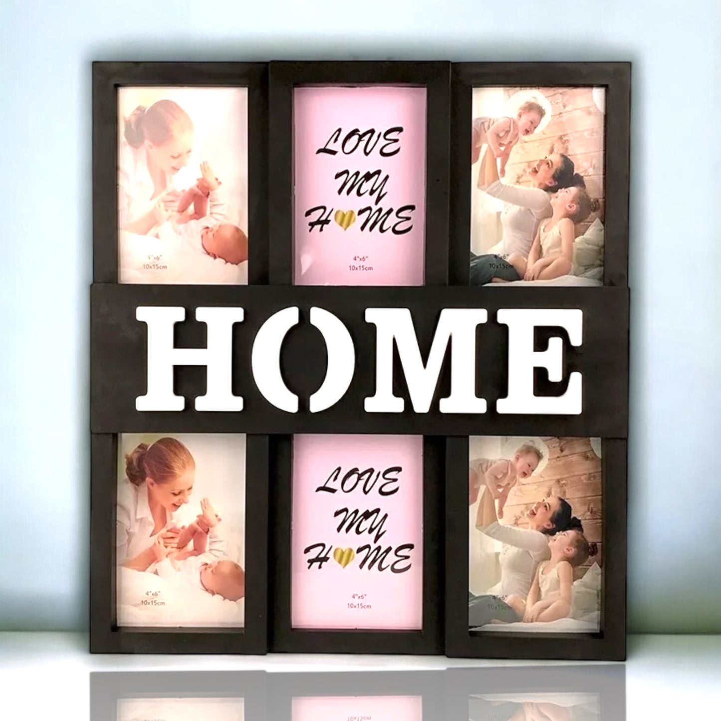 Colaj Home – 6 Rame Foto 10x15 cm