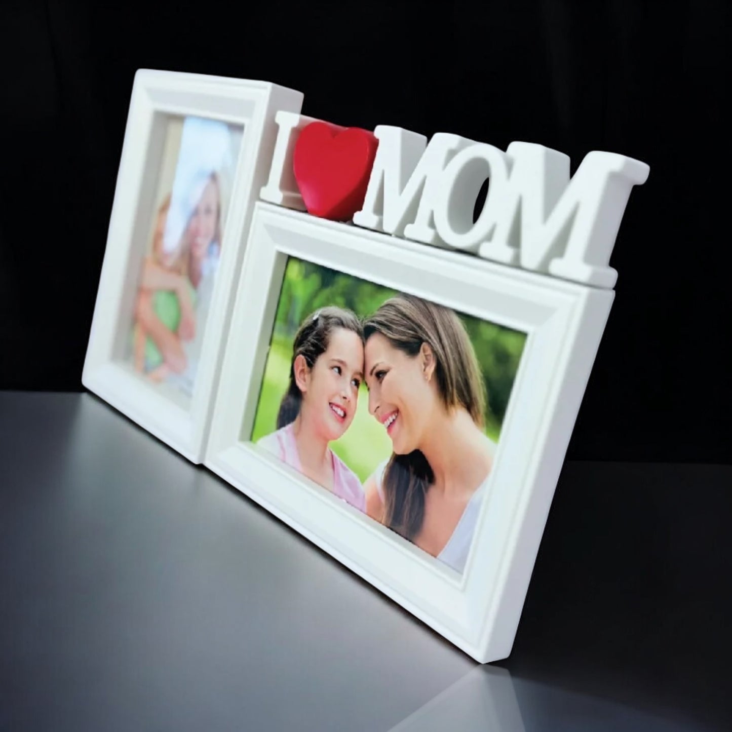 Colaj I Love Mom – 2 Rame Foto 10x15 cm